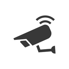 Wireless security camera icon