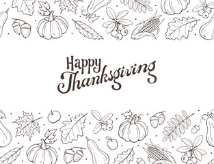 thanksgiving greeting card