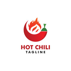 Chili or Spicy logo design