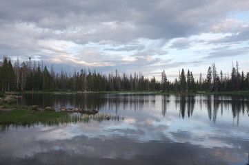 Mirror Lake, Wasatch National Forest, Utah, USA