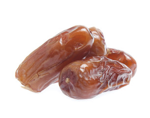 Dates palm isolated on white background