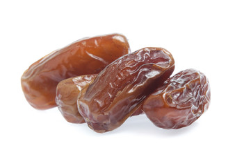Dates palm isolated on white background
