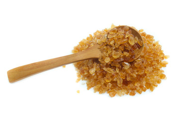 Sugar Brown isolated on white background