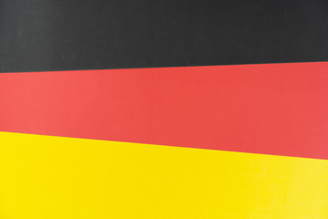 flag Germany, texture colored cardboard, copy space