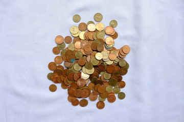 pile of coins