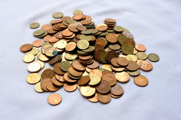pile of coins