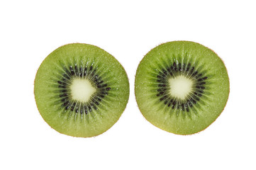 Fototapeta premium kiwi fruit isolated on white background