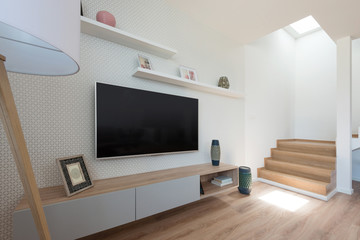 Contemporary living-room interior of house