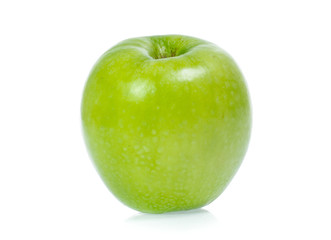 Green apple, isolated on white background