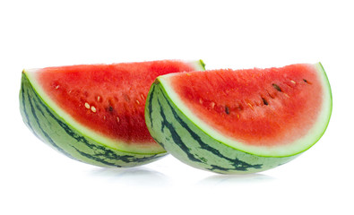 watermelon isolated on white