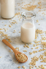 Vegan rice milk, non dairy alternative milk