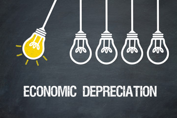 Fototapeta premium Economic depreciation
