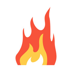 Isolated object of flame and hot icon. Collection of flame and smoke stock symbol for web.