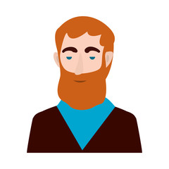 Vector illustration of man and face icon. Collection of man and adult vector icon for stock.