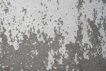 A old white cement style wall background and texture.