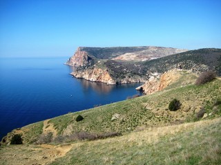 Fototapeta na wymiar view of the island of greece