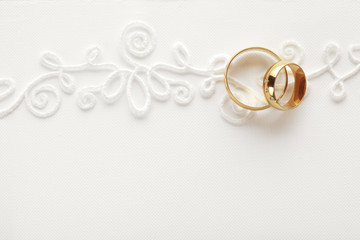 wedding rings, wedding invitation background