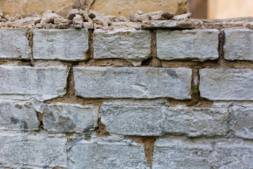 Brick abstract wall background. Texture for design
