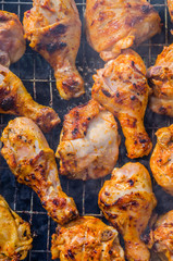 grilled chicken legs