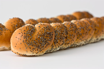 bagels with poppy seeds