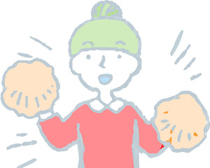 Pop Illustration of a Upper body of woman face and pose