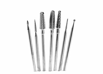 Dental drill. Carbide burs - Dental equipment.