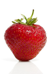 fresh red strawberry