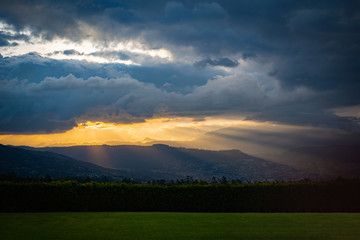 Obraz premium Atardecer