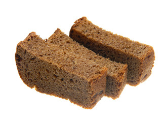 bread isolated on white background