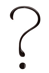 Chocolate Question Mark