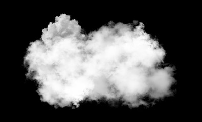 white clouds on black background