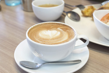 cup of coffee ホットコーヒー　カフェラッテ