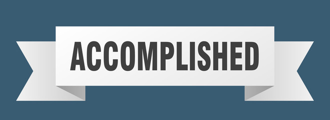 accomplished