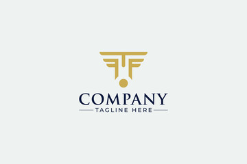 A modern logo for a Law Firm or other company.