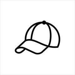 Baseball Cap Icon, Base Ball Hat Design