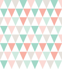 Seamless triangle pattern. Geometric vector background. Modern abstract texture