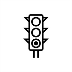 Traffic Light Icon, Traffic Control Light