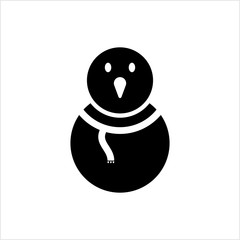 Snowman Icon, Snow Man Icon
