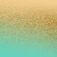 abstract ombre gradient gold aqua beach pattern glitter background