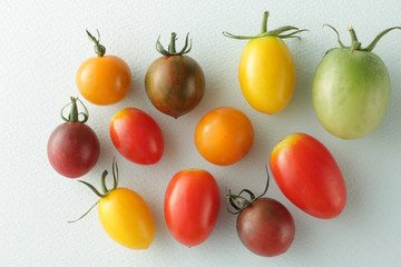 カラーのミニトマト