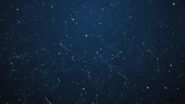 Artificial intelligence ( AI), brain animation, modern computer technologies concepts. The camera moves back. Deep learning, Big Data, Robotic system. Brain connect digital lines, Artificial