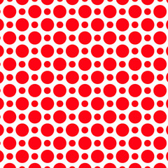 polka dot circles abstract retro background pattern