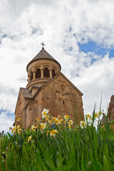 Noravank monastic church (1339), Vayots Dzor region, Armenia. Horizontally. Vertically.