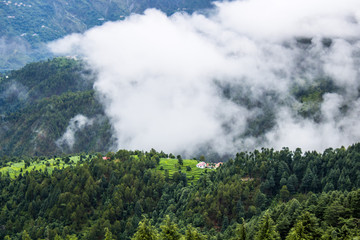 Beautiful view of hill station Dalhousie