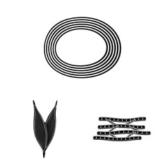 Vector design of human and body symbol. Collection of human and cells stock symbol for web.