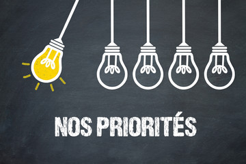 Nos priorités 