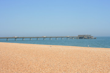 Fototapeta premium Strand in Deal, Kent
