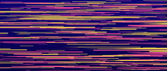 Color trails abstract pattern