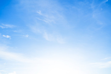 Blue sky with cloud tropical area at Phuket Thailand.
