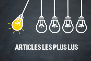 Fototapeta premium Articles les plus lus